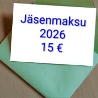 Maksuhuomautus kirjekuoressa